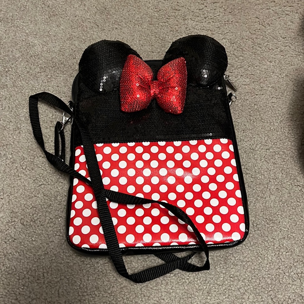 Minnie Mouse iPad crossbody purse